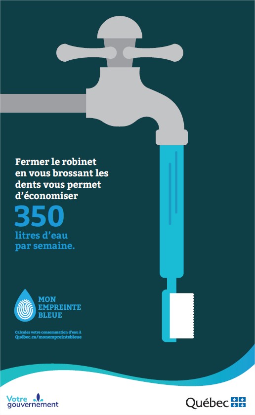CAMPAGNE DE SENSIBILISATION À L’ÉCONOMIE D’EAU POTABLE Municipalité