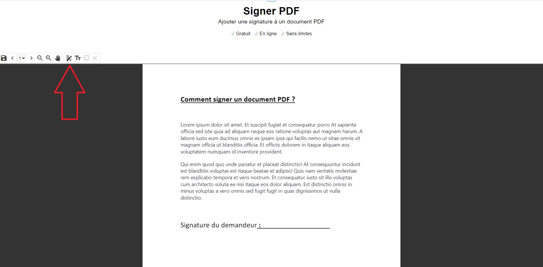 Comment signer un document pdf municipalit notre dame des neiges